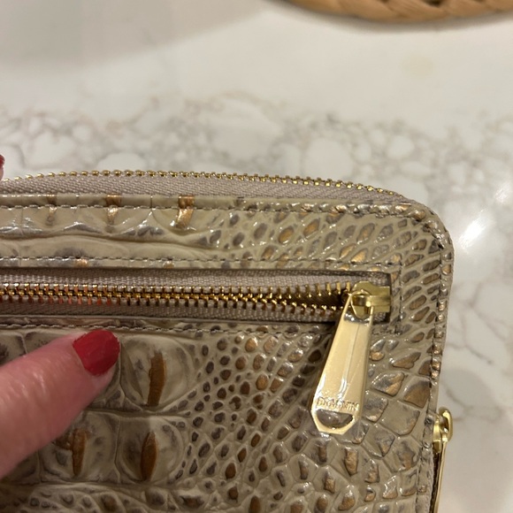 Brahmin Suri wallet in Silver Birch Birchside (used once) - Picture 7 of 7